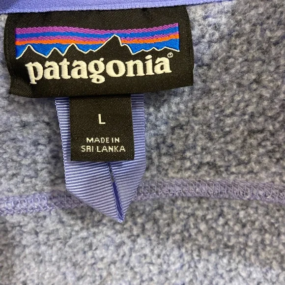 Patagonia Heathered Blue Zip Vest - Picture 4 of 5